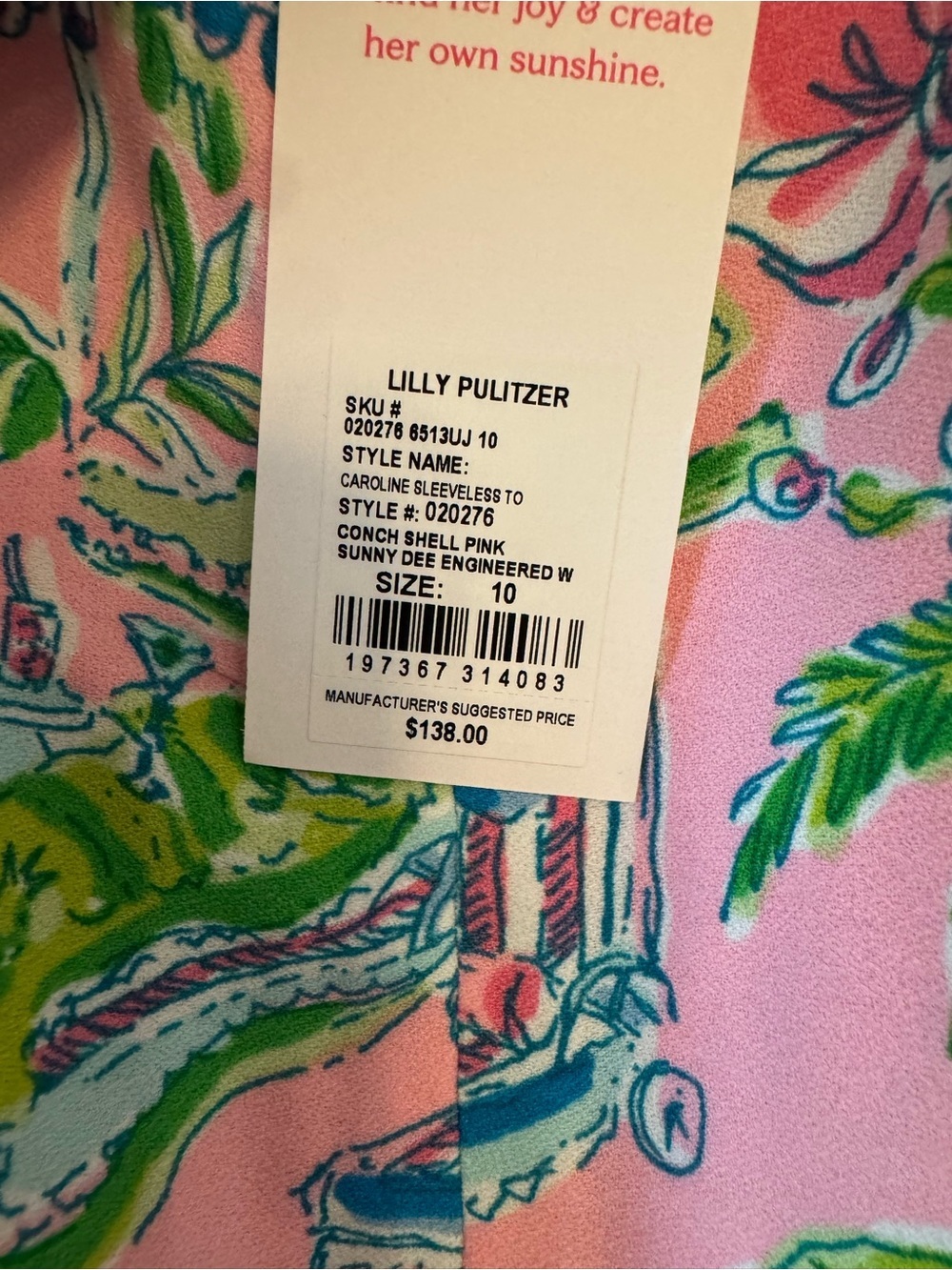 Lilly Pulitzer top - Picture 4 of 5